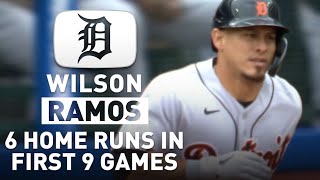 Tigers Wilson Ramos: 6 Home Runs In First 9 Games