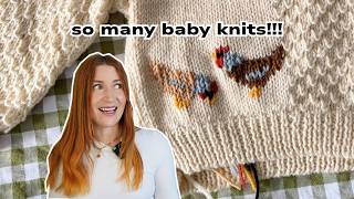 rejecting suggested yarn & overcoming my fear of bobbles | autumn knitting update
