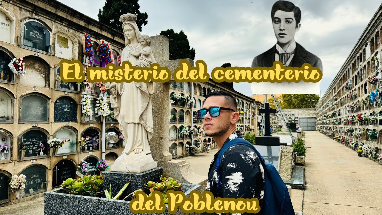 Descubro el MISTERIO del SANTET en el Cementerio de Poblenou en Barcelona