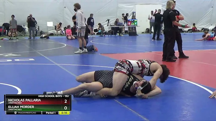 High School Boys 152 Elijah Morder Unattached Vs N...