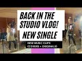 VLOG: Back in the studio! Recording new song(s) !!!! + cover (clips in video)