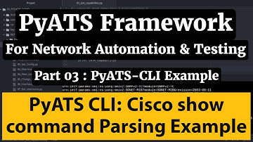 PyATS Framework Tutorial Part3.1: Execute Cisco show commands and Parse the Output in Json PyATS CLI