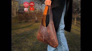 Making a Leather Shopping Bag, PDF Pattern, by #vikingsleatherdesign