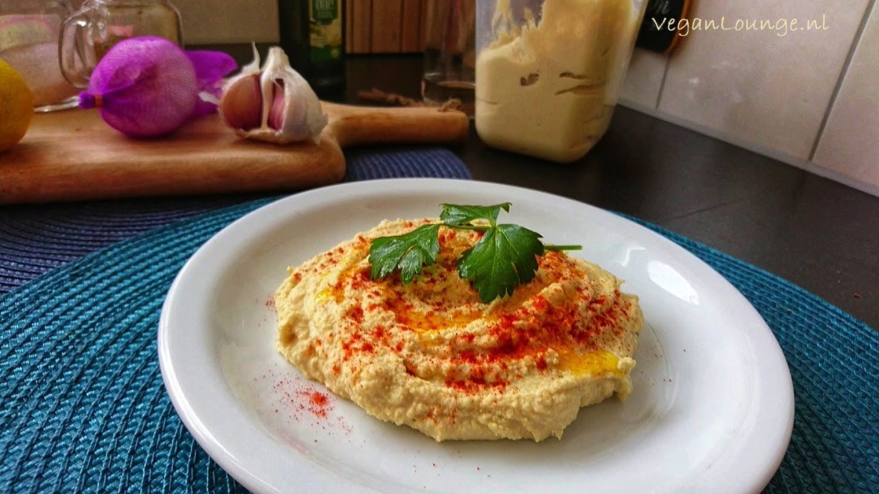 ZELF HUMMUS MAKEN KLASSIEK SIMPEL EN LEKKER😋 YouTube