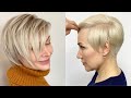 Best Short Hair Cutting Tutorial Videos | Trendy Pixie Hair Cutting and Transformation 2021