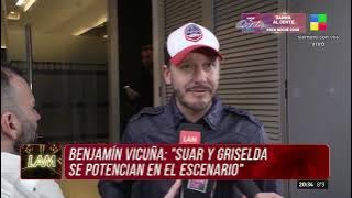 La reacción de Benjamín Vicuña cuando le preguntaron si trabajaría con Pampita y la China Suárez