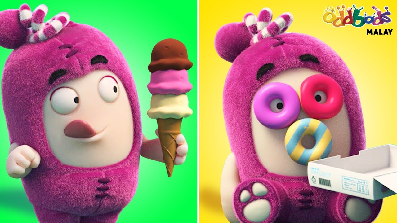 Oddbods | Kotor makanan 1 | Kartun Lucu untuk Kanak-Kanak