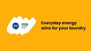 Everyday energy wins for your laundry