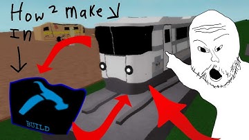 How to make a train in Roblox piggy build mode  (Part 2 Old)