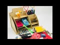 【FL生活+】DIY木質文具小物收納盒(FL-070) product youtube thumbnail