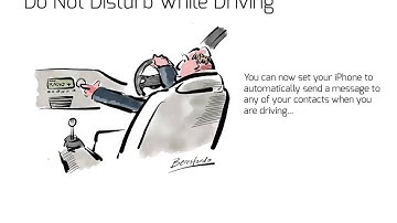 iOS11 - Do not disturb while driving feature