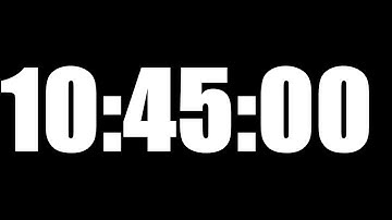 10 HOUR 45 MINUTE TIMER • 645 MINUTE COUNTDOWN TIMER ⏰ LOUD ALARM ⏰
