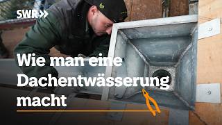 How to Install a Roof Drainage System | SWR Craftsmanship