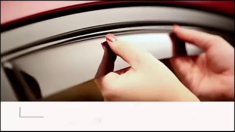 Installation: WeatherTech Rear Side Window Deflector