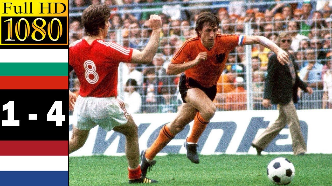 Bulgaria 14 Netherlands world cup 1974 Full highlight 1080p HD