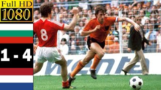Bulgaria 14 Netherlands world cup 1974 | Full highlight | 1080p HD | Johan Cruyff