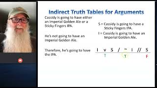 Indirect Truth Tables for Arguments Part III