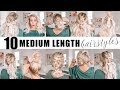 TEN Medium Length Hairstyles for Spring! || Twist Me Pretty