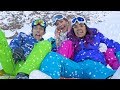 CAIDAS Y ACCIDENTES EN LA NIEVE  | LOS POLINESIOS VLOGS