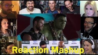 Thor Ragnarok Official Comic Con Trailer REACTION MASHUP