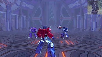 Transformers Devastation Soundwave and Shockwave VS Prime