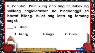 MTB 1 1ST SUMMATIVE TEST screenshot 5