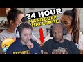 24 HOUR HANDCUFF CHALLENGE - Merrell Twins (Reaction)