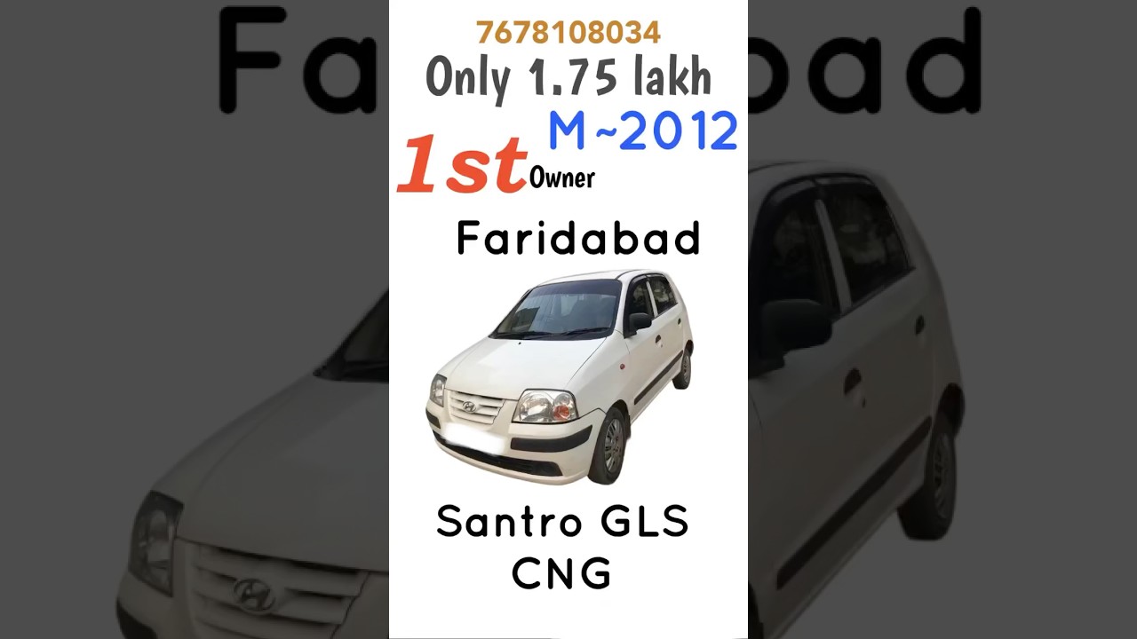 Santro GLS CNG | sold | cheapest price | 