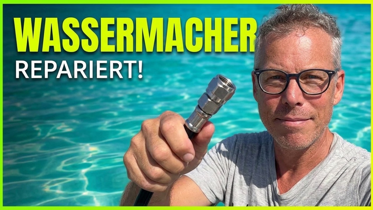 ⁣Das Ersatzteil war das Problem – nicht die Reparatur | Wassermacher Langfahrt Hochdruck Schlauch