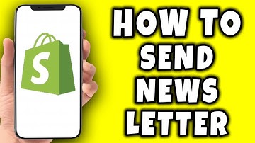 How To Send News Letter In Shopify (2025)