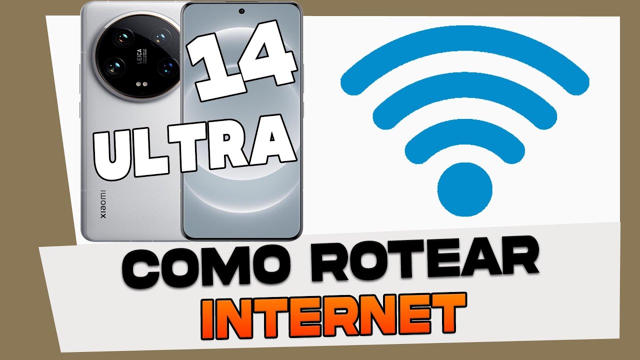 Como Rotear Internet no Xiaomi 14 Ultra - YouTube