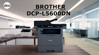 Brother DCP-L5600DN | Fast & Reliable 42ppm Monochrome Laser Printer for Offices | Direct Macro