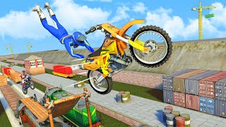 Trial Xtreme Dirt Bike Racing - Stunts Mode Teaser 02 (HD Gameplay) screenshot 5