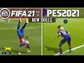 FIFA 21 vs PES 21 SKILL MOVES COMPARISON