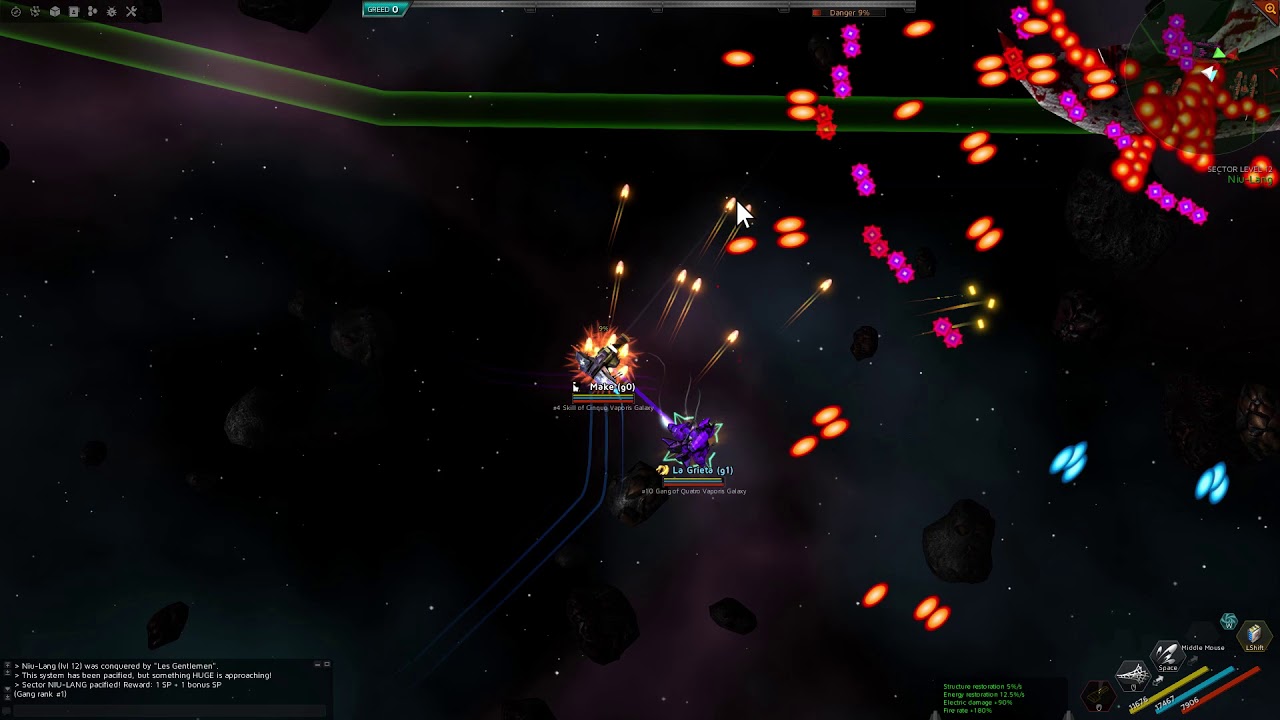 Gangs of space - Siege + S-link