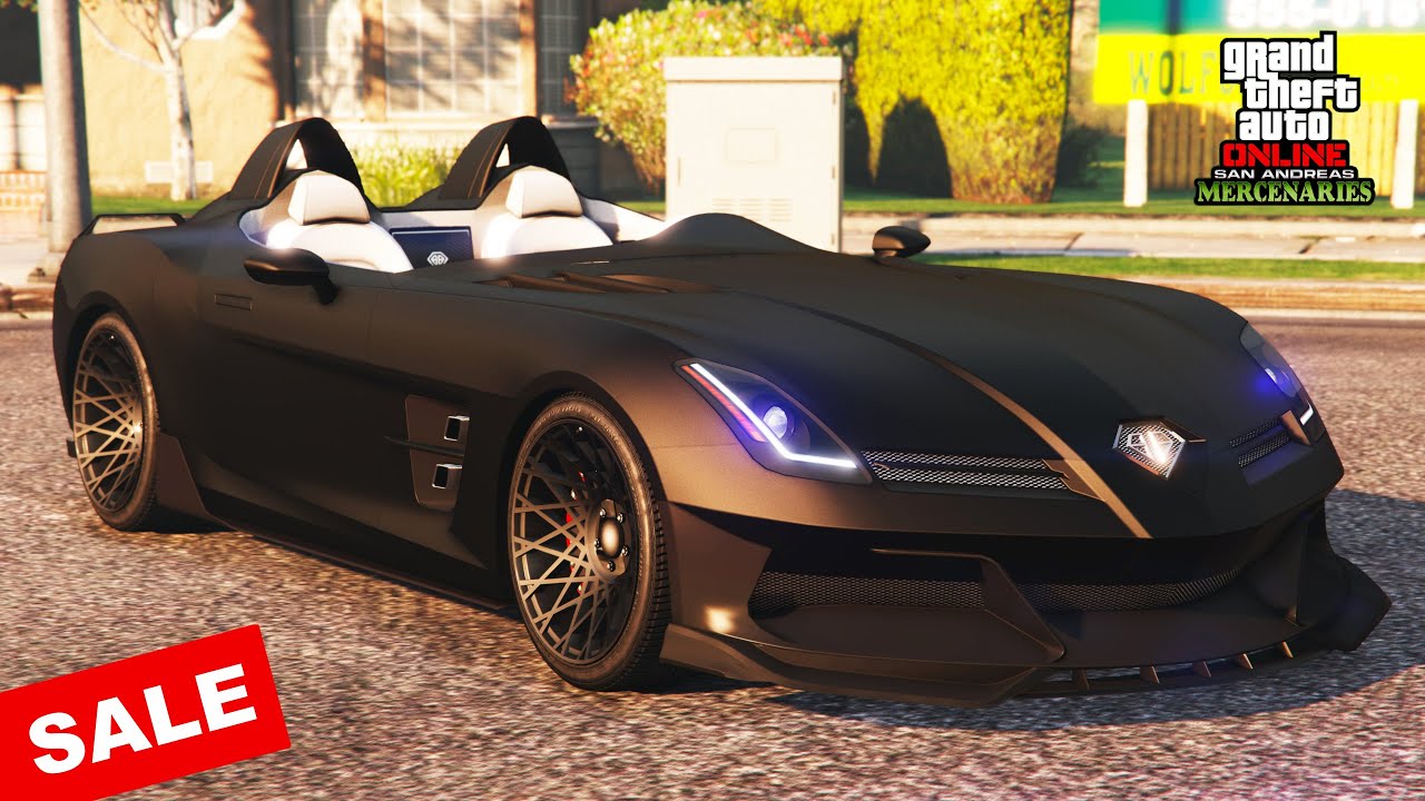 SM722 Aggressive Customization & Review | SALE | GTA 5 Online |  | Mercedes-Benz SLR Stirling Moss