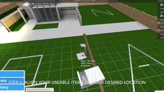 how to get in build barrier in Bloxburg.
