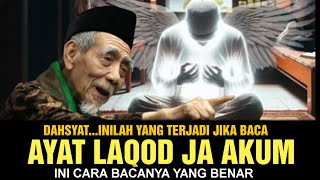 MANY ARE WRONG!! IMMEDIATELY CHANGE THE WAY YOU REcite the Verse Laqad Jaakum, just 1x will give ...