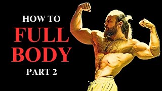 ADVANCED FULL BODY TRAINING GUIDE Part 2 screenshot 3