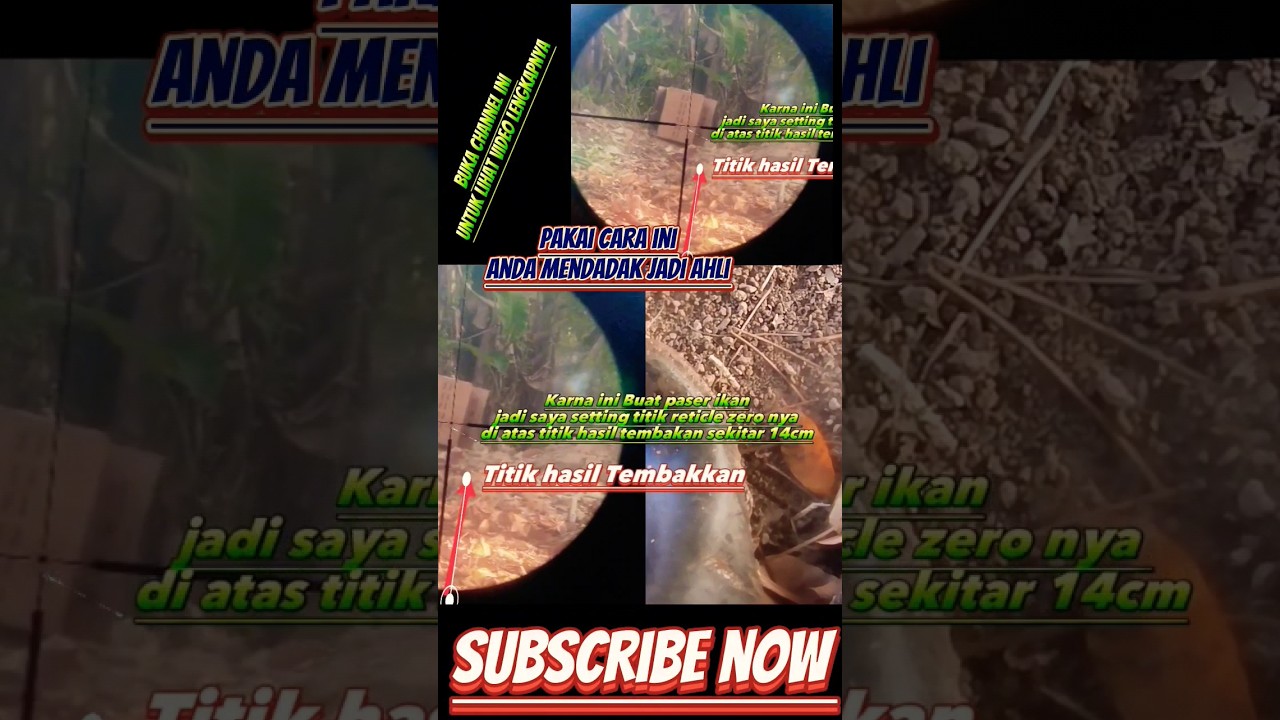 Simple cara Setting Telescop Untuk Maser Ikan 