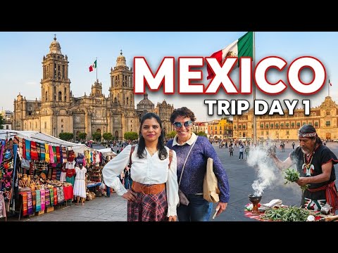 🇲🇽மெக்சிகோவில் முதல் நாளே அசந்துட்டோம் 🇺🇲USA to Mexico travel in tamil #mexicocity #mexicotravelvlog