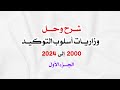حلول وزاريات التوكيد من 2000 إلى 2024 الجزء الأول حلول وزاريات التوكيد من 2000 إلى 2024 الجزء الأول