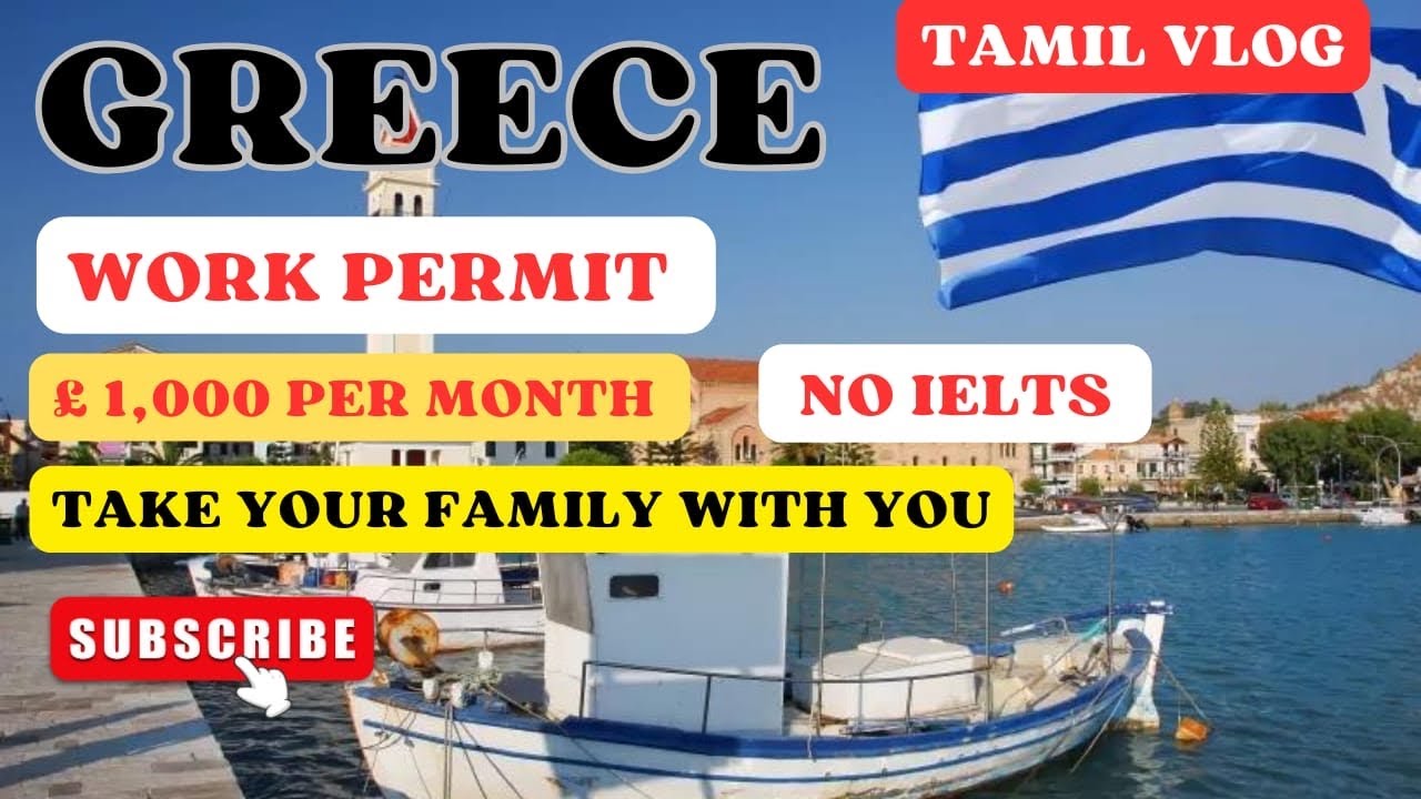How to get jobs in Greece Free Visa No IELTS Jobs in Greece