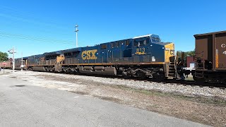 Monster CSX E013 Coal Train with Six GE Locomotives