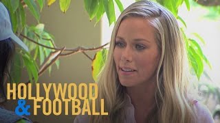Kendra Wilkinson Drops In on Her New Neighbors Hollywood Football E