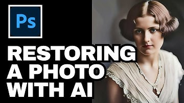 Improving a Vintage Photo with AI - Adobe Photoshop AI and Palette.fm Demo