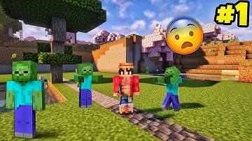 🏡 Searching the Perfect Village Home! 🌾 Minecraft Survival EP.1 | JILL ZONE