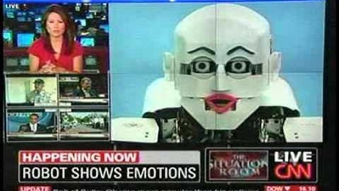 Robot expressing feelings?
