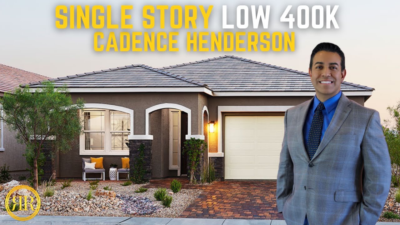 Homes for Sale Cadence-Henderson $411K+, 1720+ Sqft, 1 Story, 3 Bed, 3 Baths, 2 Car | RudyKnowsVegas