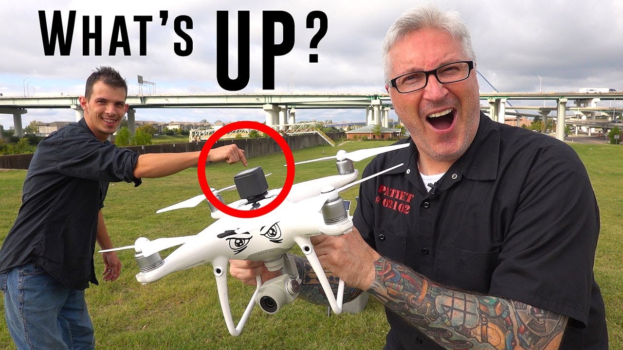 Upward Facing drone camera Hack - KEN HERON